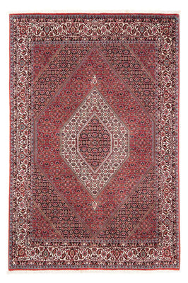 Perzisch tapijt - Bijar - 241 x 172 cm - donkerrood