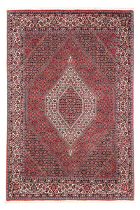 Perzisch tapijt - Bijar - 241 x 172 cm - donkerrood