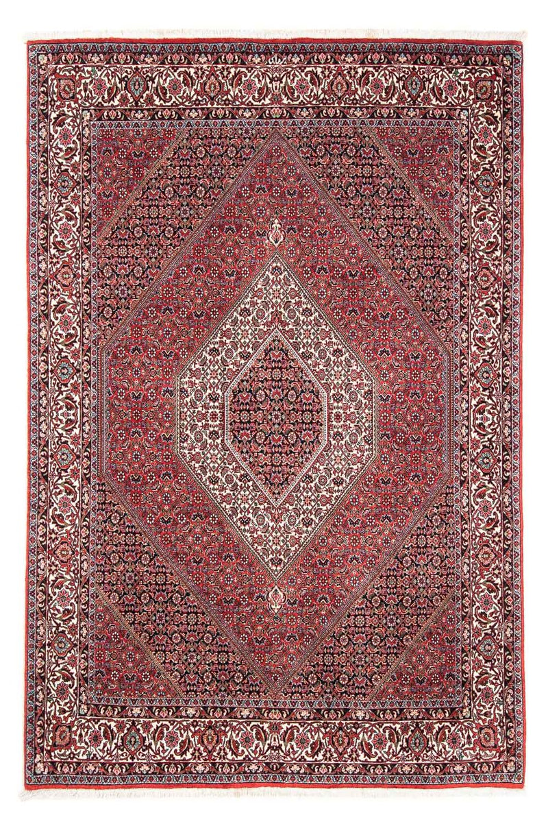 Perzisch tapijt - Bijar - 241 x 172 cm - donkerrood