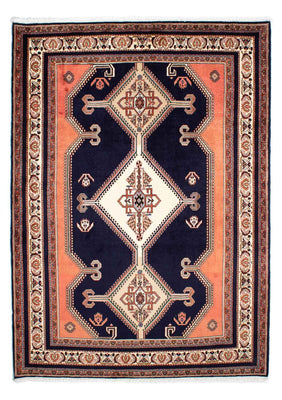 Perzisch tapijt - Bijar - 238 x 175 cm - donkerblauw