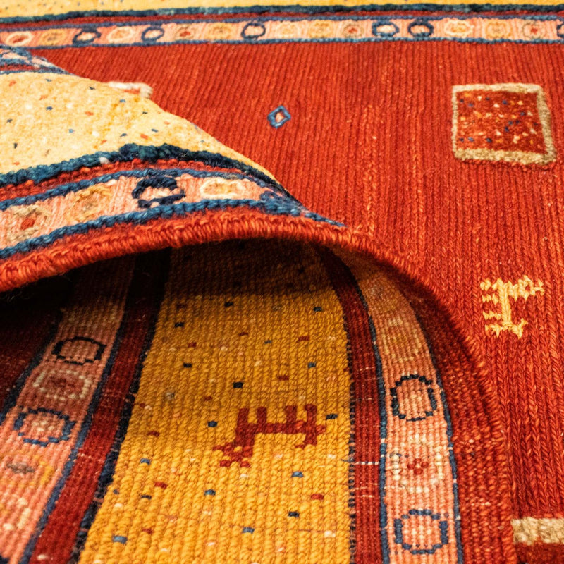 Kelim tapijt - Oosters - 144 x 100 cm - donkerrood