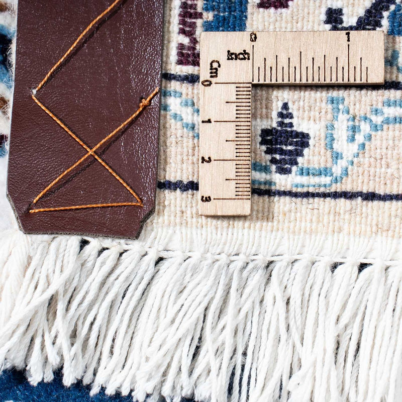 Perzisch tapijt - Nain - Koninklijk - 170 x 108 cm - blauw