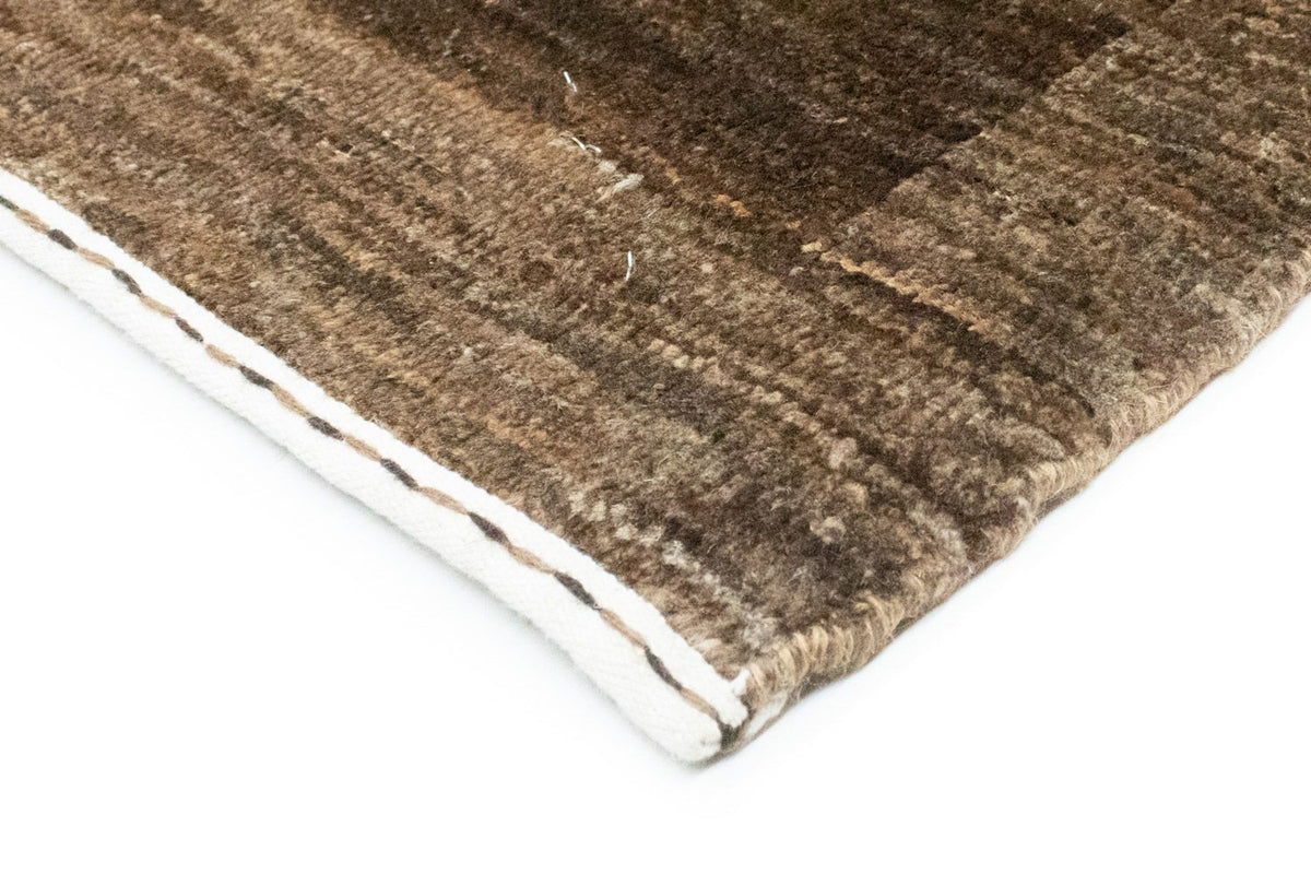 Gabbeh tapijt - Indus - 188 x 132 cm - donkerbruin