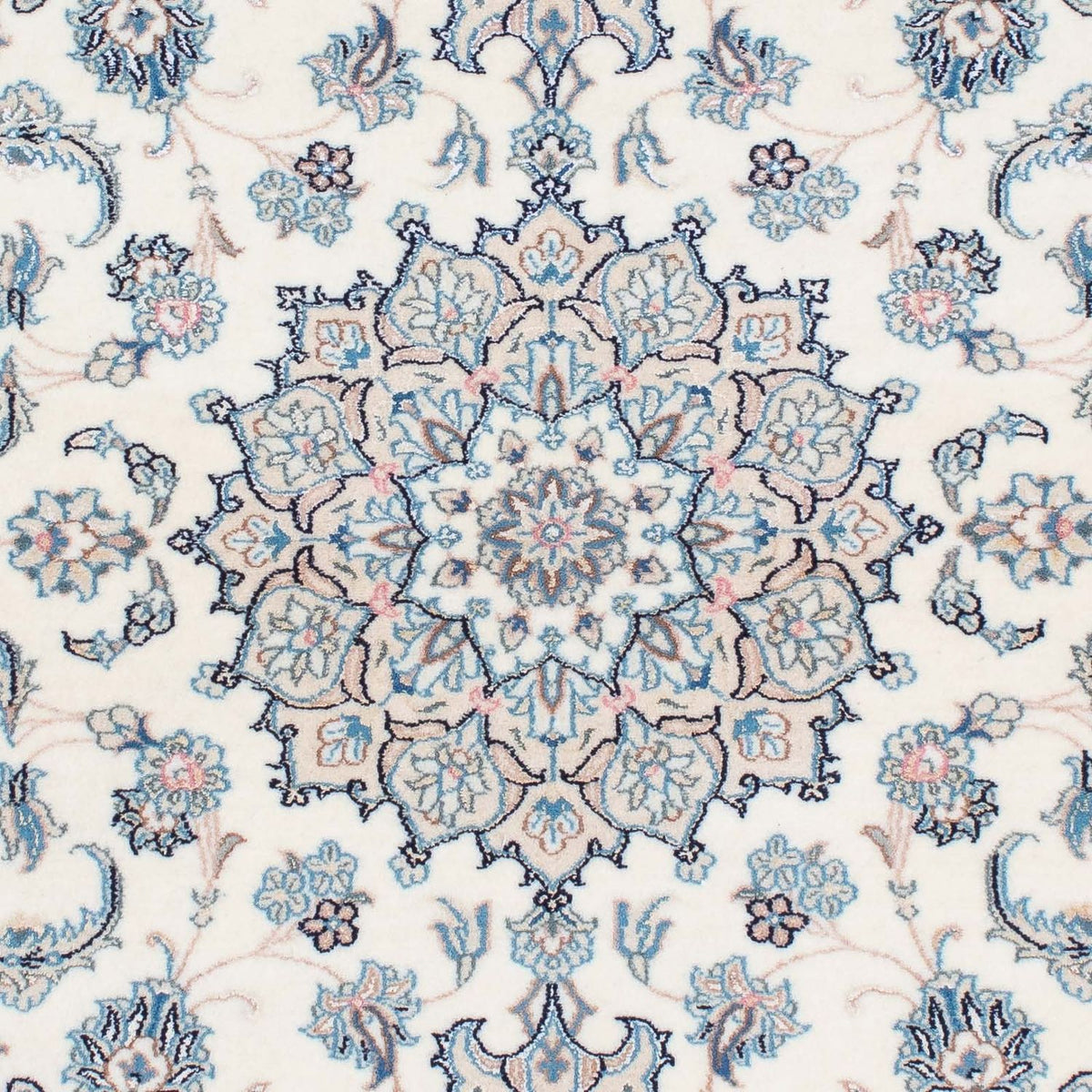 Perzisch tapijt - Nain - Koninklijk - 155 x 103 cm - beige