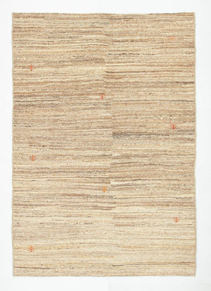 Gabbeh tapijt - Perzisch - 200 x 136 cm - beige