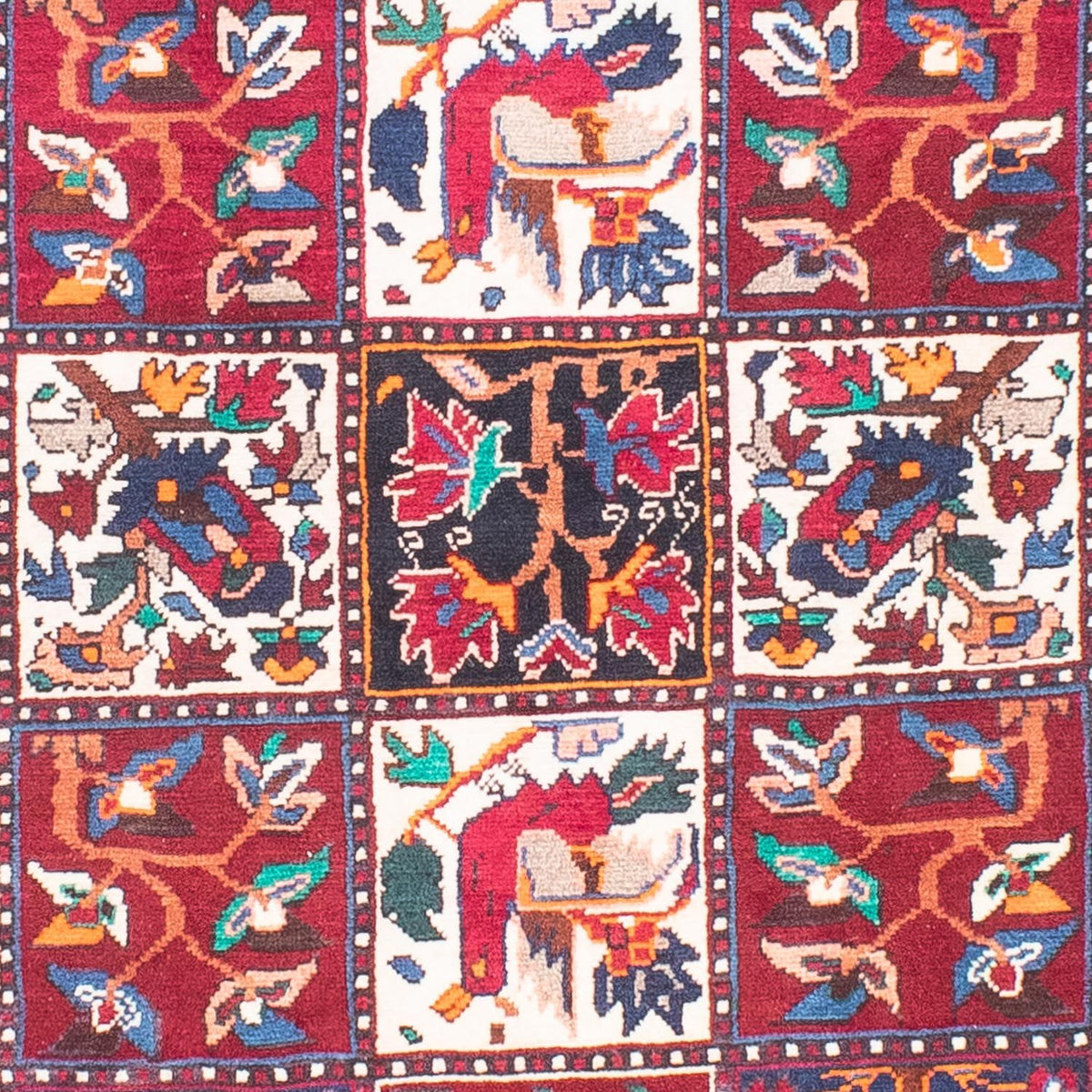 Loper Perzisch Tapijt - Nomadisch - 396 x 103 cm - veelkleurig