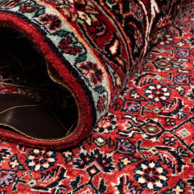 Perzisch tapijt - Bijar - 251 x 201 cm - donkerrood