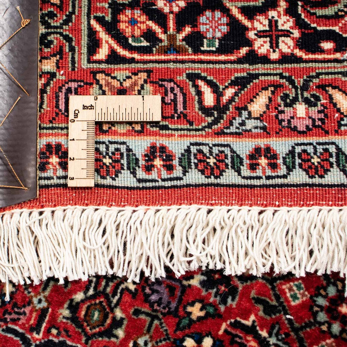 Perzisch tapijt - Bijar - 251 x 201 cm - donkerrood