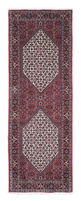 Loper Perzisch tapijt - Bijar - 208 x 73 cm - rood
