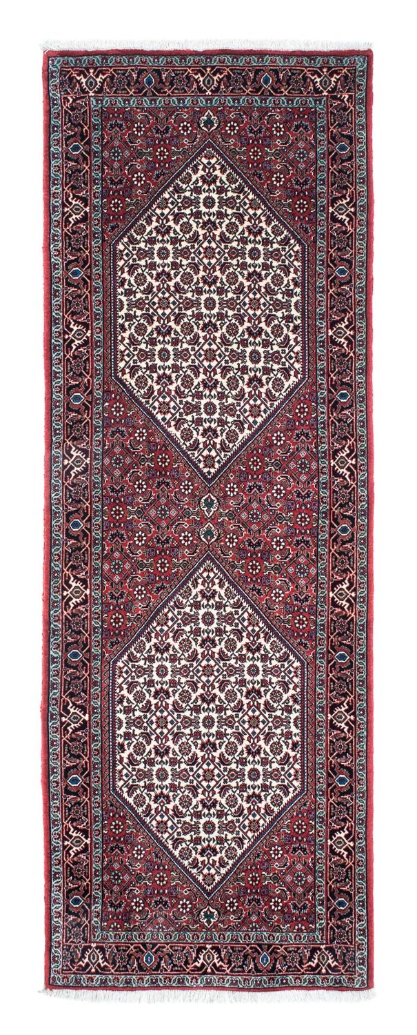 Loper Perzisch tapijt - Bijar - 208 x 73 cm - rood