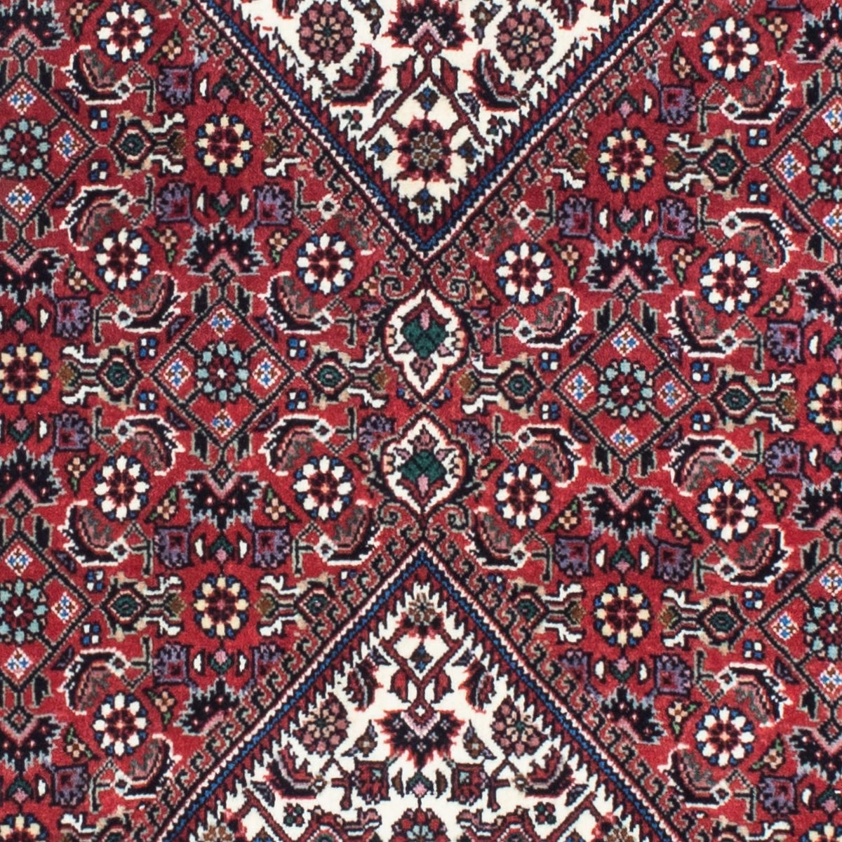 Loper Perzisch tapijt - Bijar - 208 x 73 cm - rood