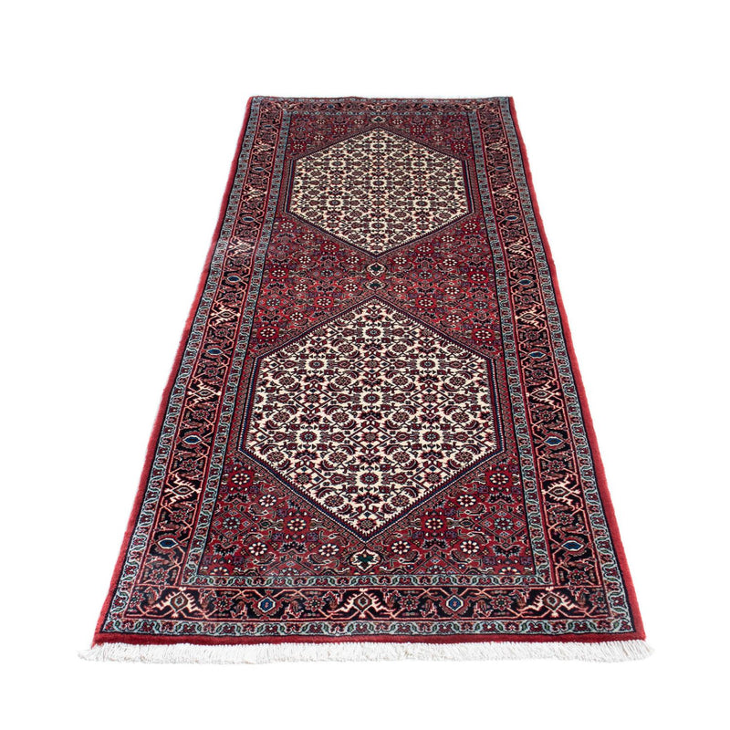 Loper Perzisch tapijt - Bijar - 208 x 73 cm - rood