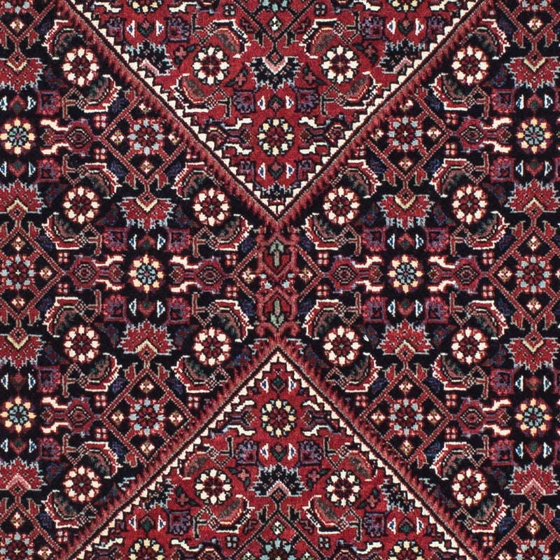 Loper Perzisch tapijt - Bijar - 200 x 76 cm - donkerblauw