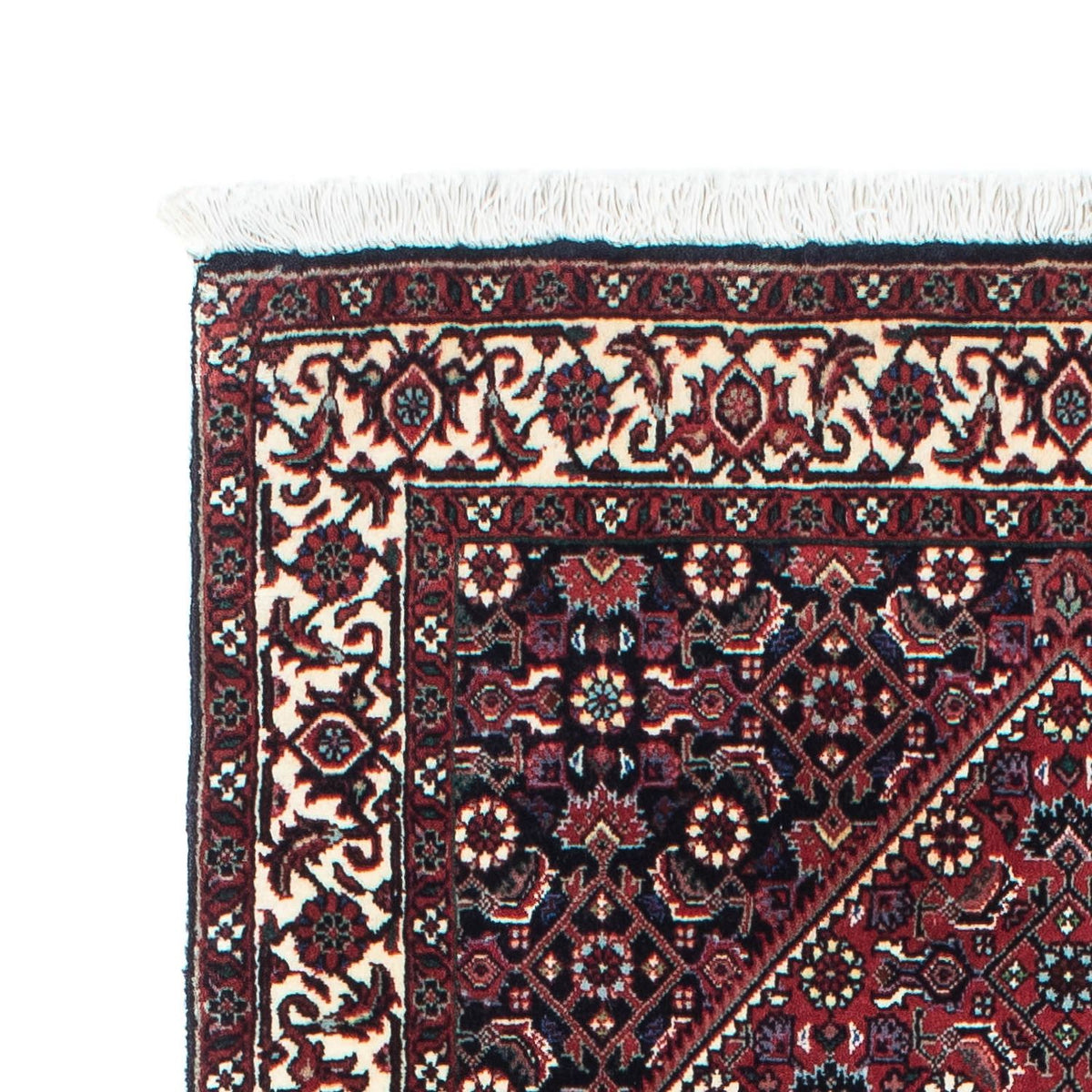 Loper Perzisch tapijt - Bijar - 200 x 76 cm - donkerblauw