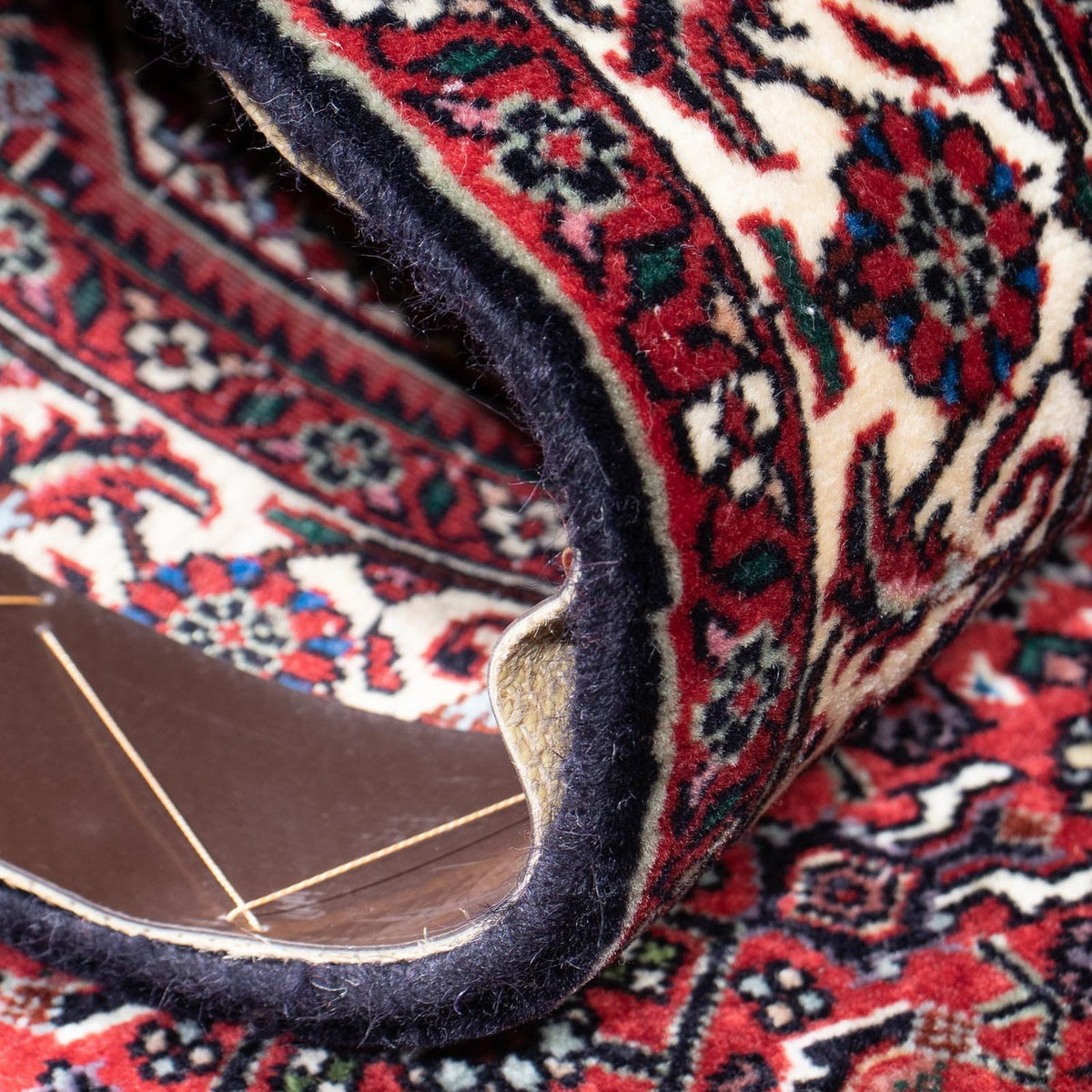 Loper Perzisch tapijt - Bijar - 200 x 76 cm - donkerblauw