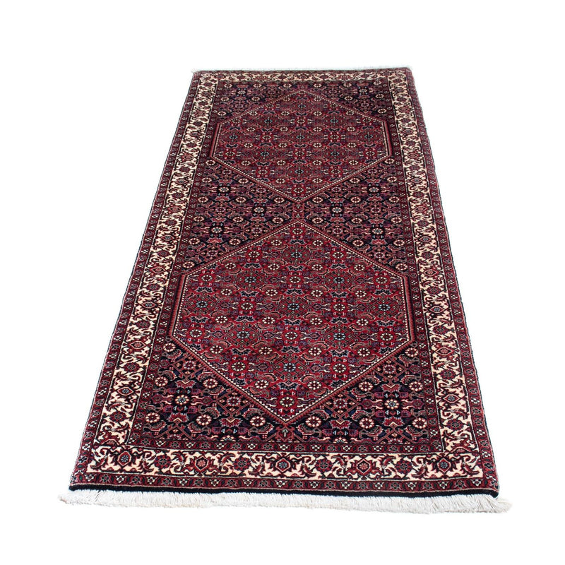 Loper Perzisch tapijt - Bijar - 200 x 76 cm - donkerblauw