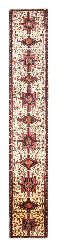 Loper Perzisch Tapijt - Nomadisch - 432 x 66 cm - beige
