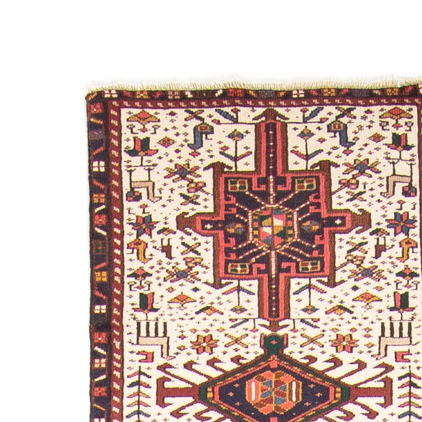 Qaraja Tapijt 432x66cm - Perzisch tapijt