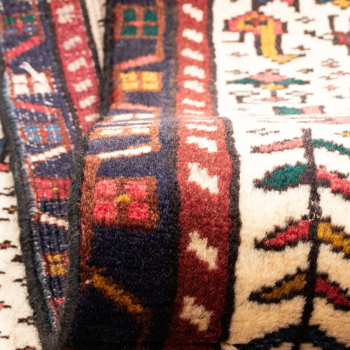 Loper Perzisch Tapijt - Nomadisch - 432 x 66 cm - beige