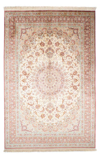 Perzisch tapijt - Ghom - 240 x 160 cm - beige