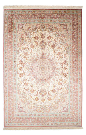 Perzisch tapijt - Ghom - 240 x 160 cm - beige