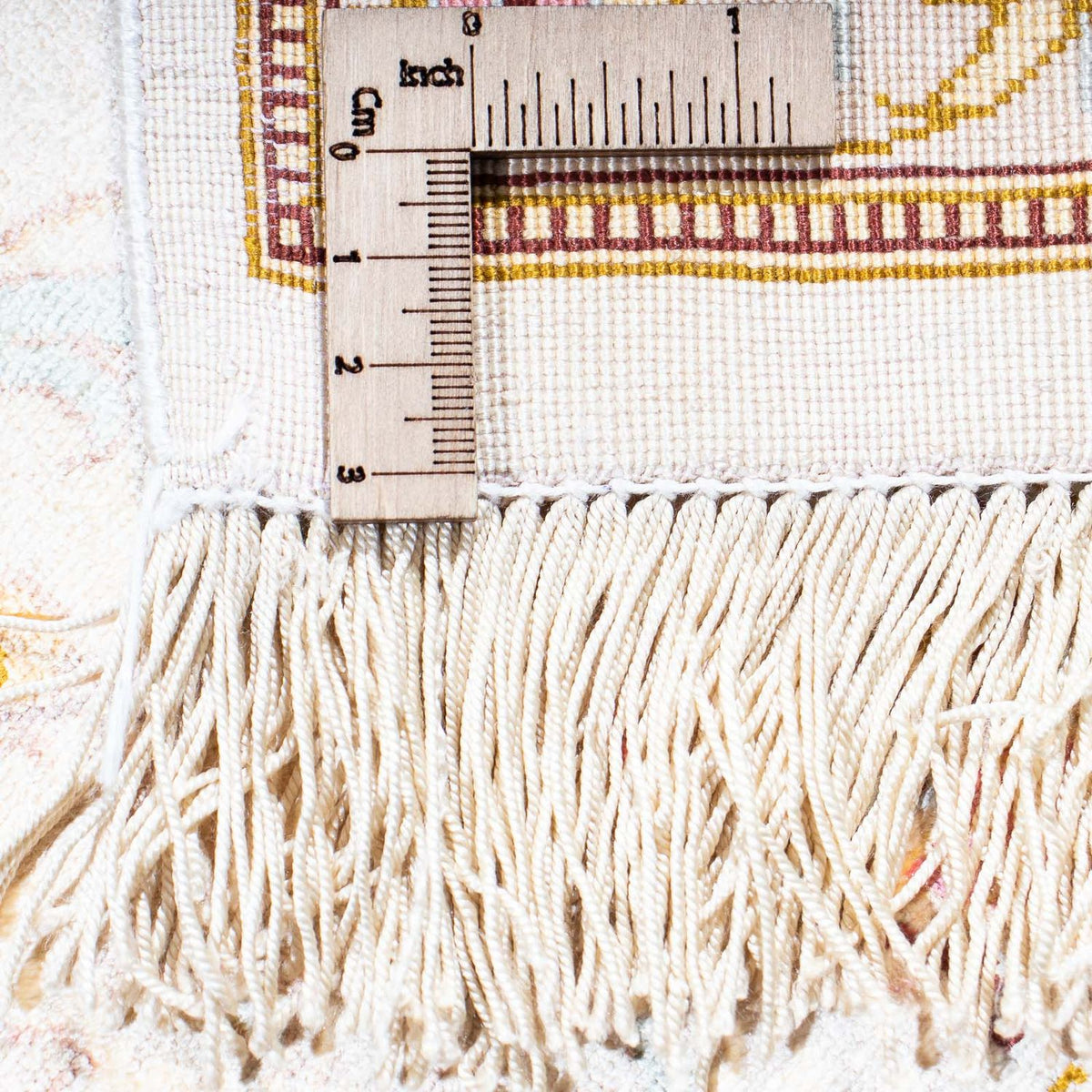 Perzisch tapijt - Ghom - 235 x 157 cm - beige