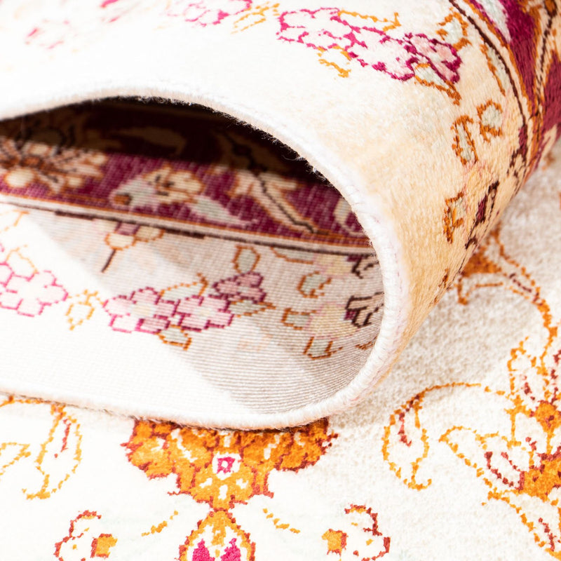 Perzisch tapijt - Ghom - 240 x 157 cm - beige