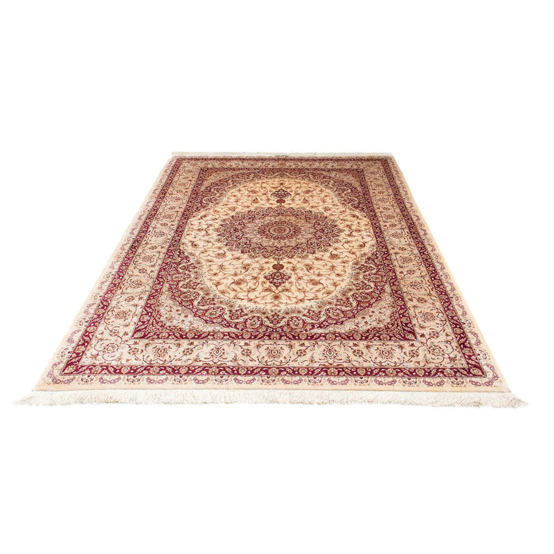 Perzisch tapijt - Ghom - 240 x 157 cm - beige