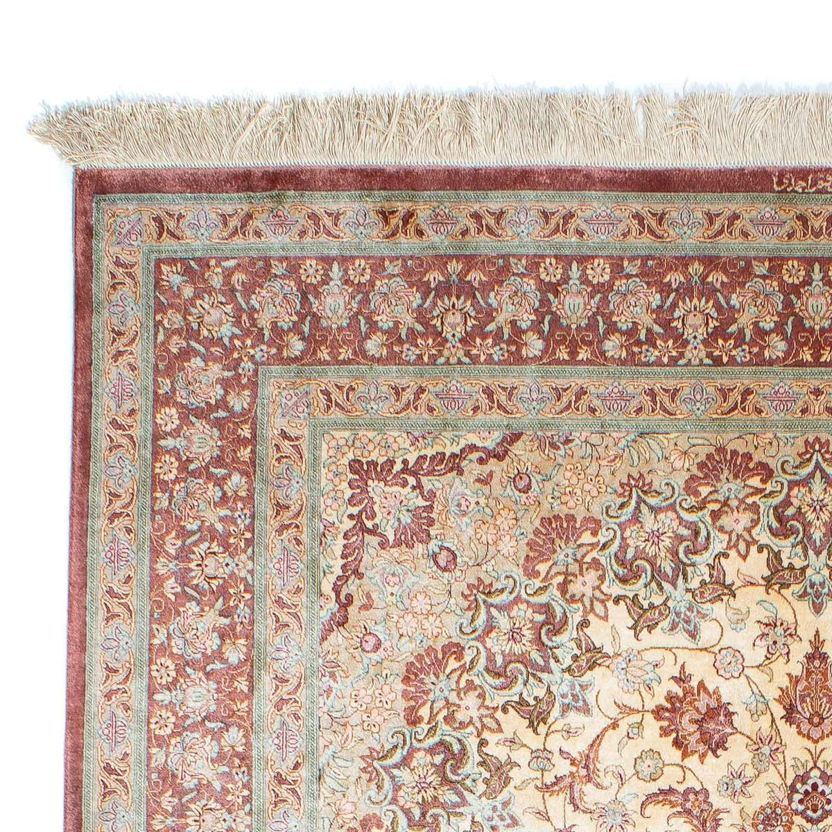 Qom Tapijt 159x238cm - Perzisch tapijt
