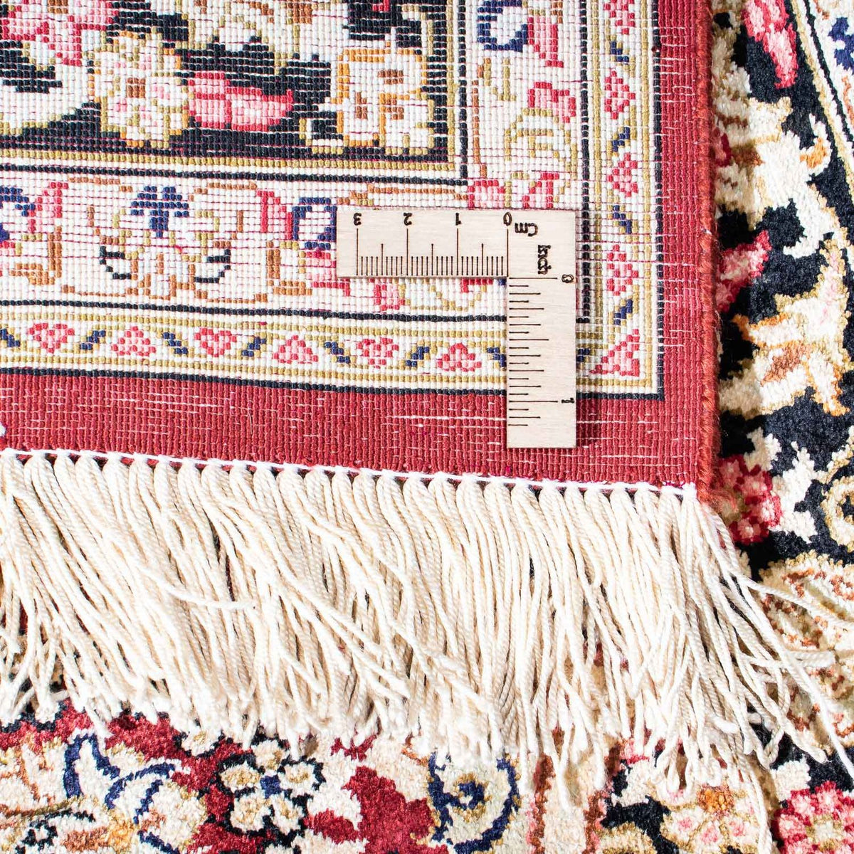 Perzisch tapijt - Ghom - 144 x 95 cm - donkerrood