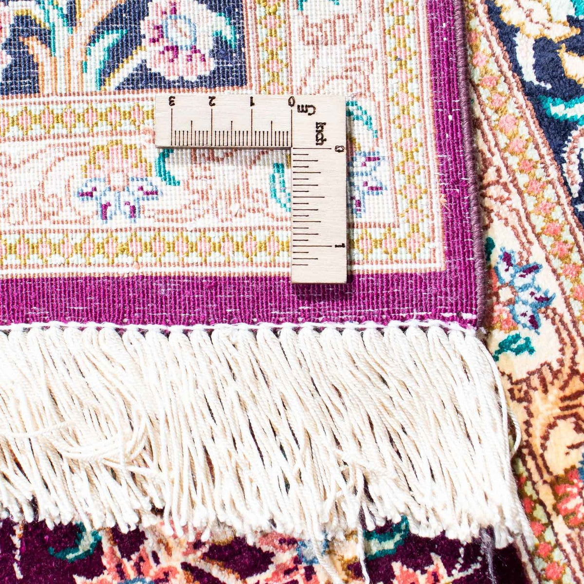 Perzisch tapijt - Ghom - 144 x 97 cm - paars