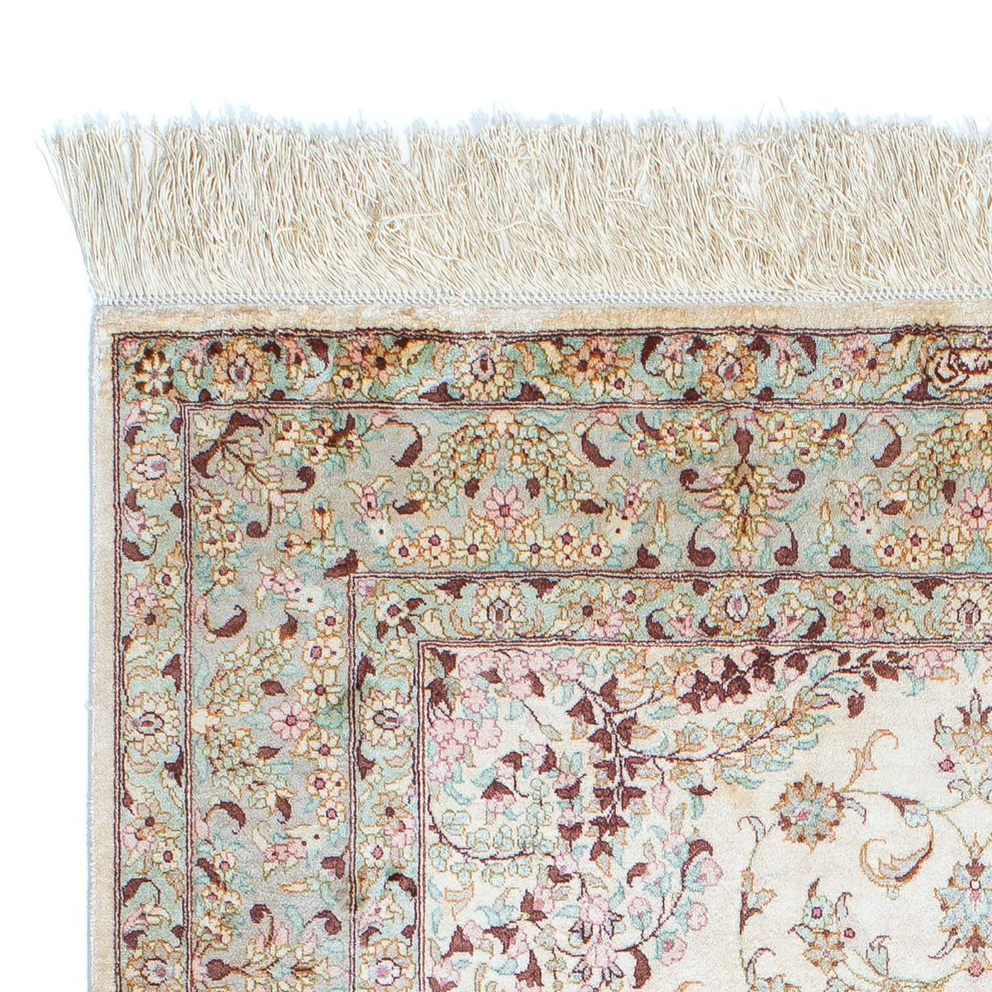 Qom Tapijt 147x98cm - Perzisch tapijt