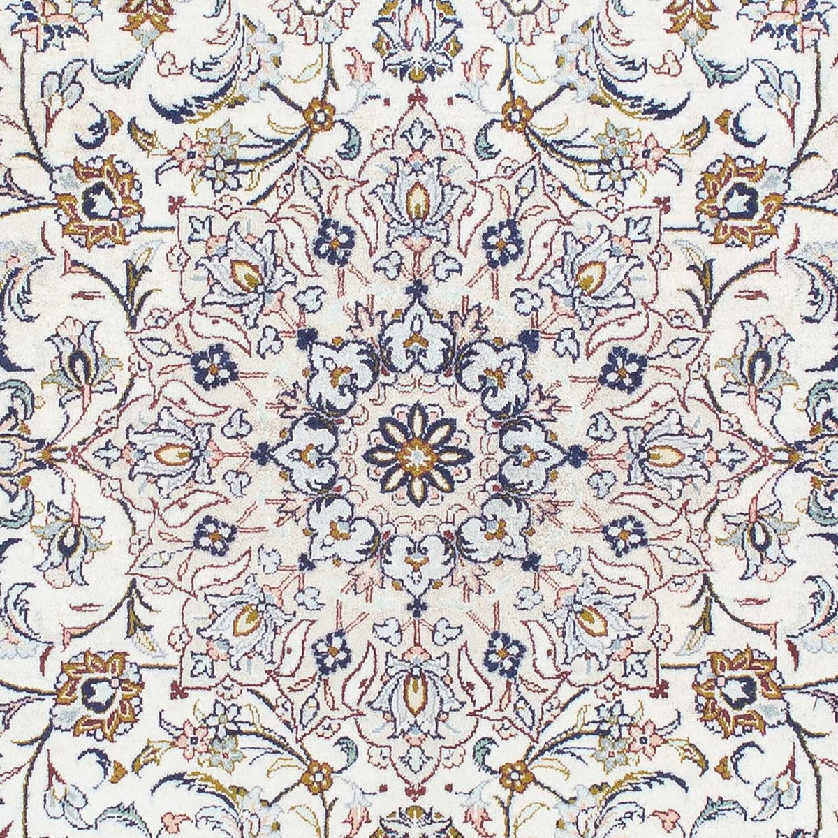 Perzisch tapijt - Ghom - 147 x 97 cm - beige