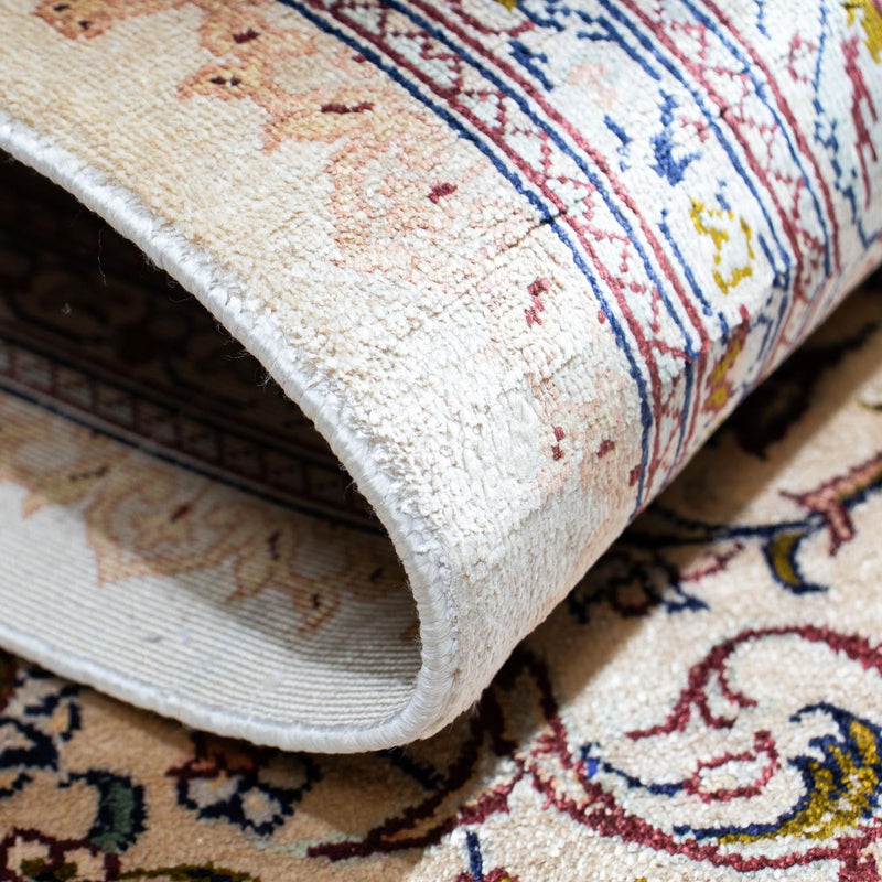 Perzisch tapijt - Ghom - 147 x 97 cm - beige