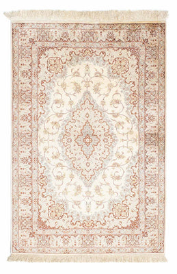 Perzisch tapijt - Ghom - 155 x 97 cm - beige