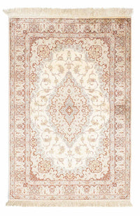 Perzisch tapijt - Ghom - 155 x 97 cm - beige