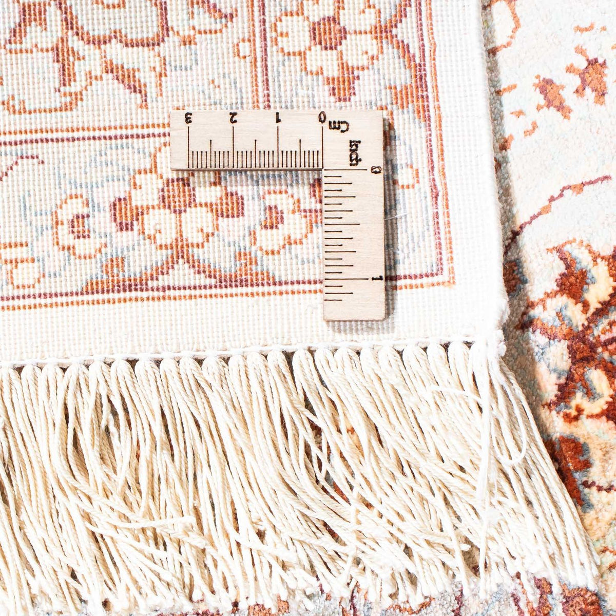 Perzisch tapijt - Ghom - 155 x 97 cm - beige