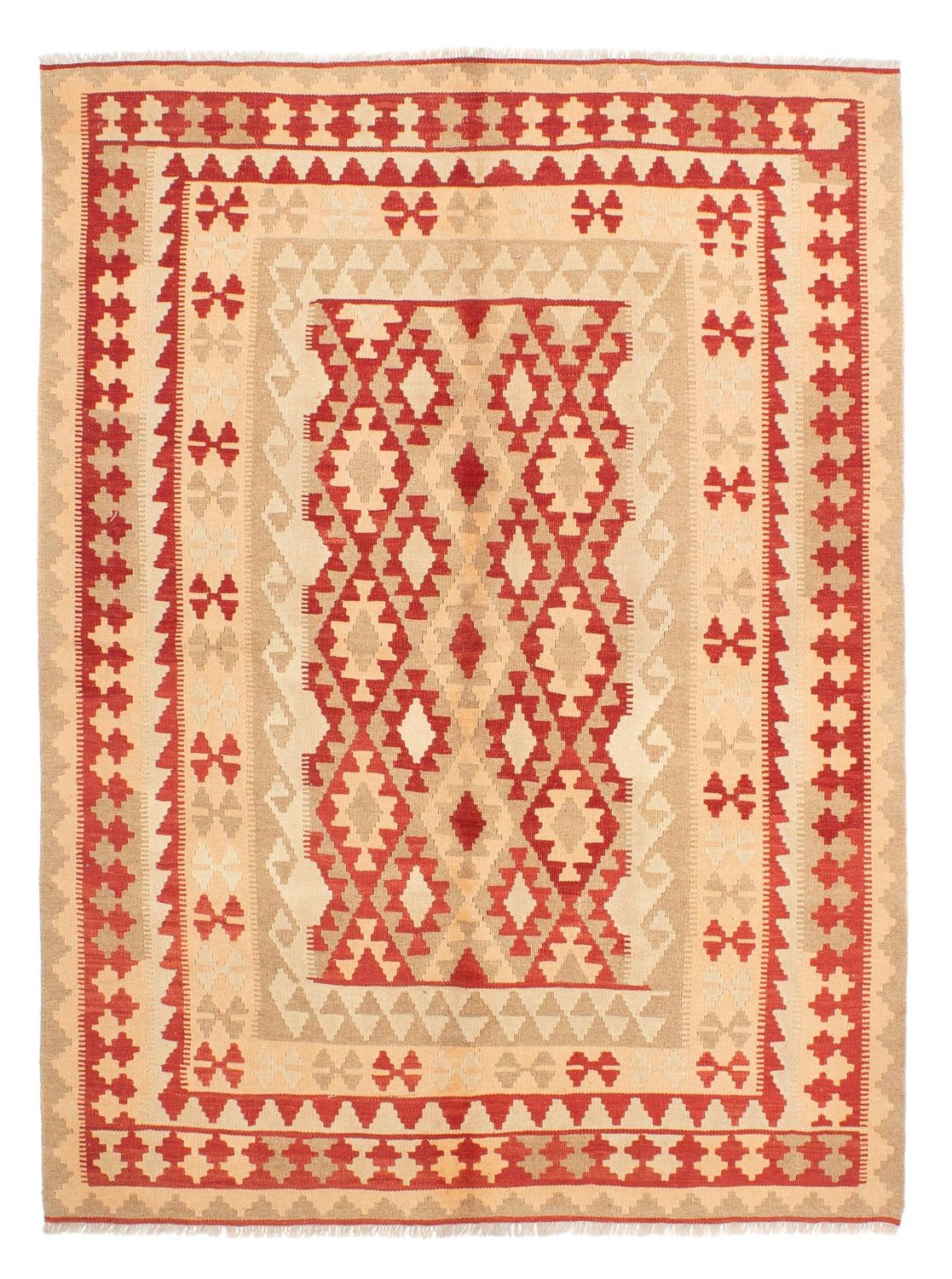 Kelim tapijt - Oosters - 239 x 165 cm - beige
