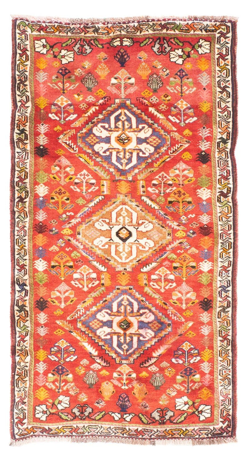 Perzisch Tapijt - Nomadisch - 152 x 81 cm - rood