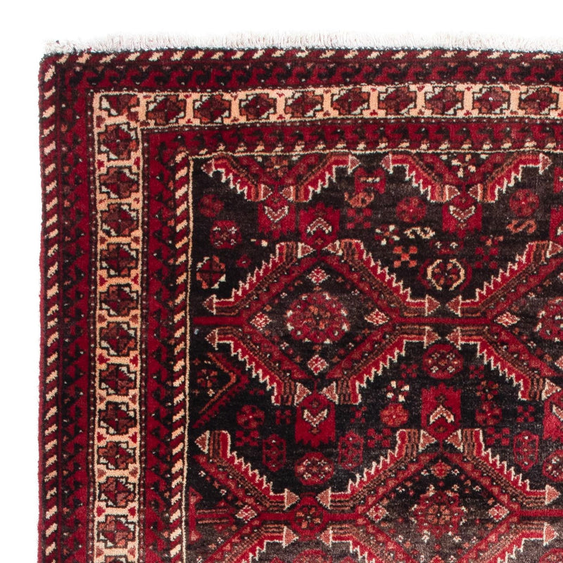 Loper Baluch tapijt - 195 x 99 cm - donkerrood