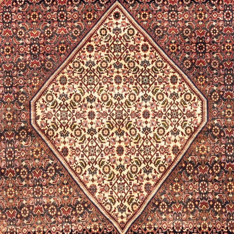 Perzisch tapijt - Bijar - Koninklijk vierkant  - 208 x 198 cm - rood