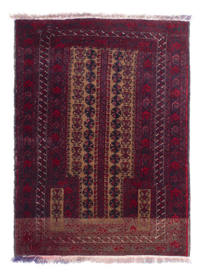 Baluch tapijt - 125 x 92 cm - donkerrood