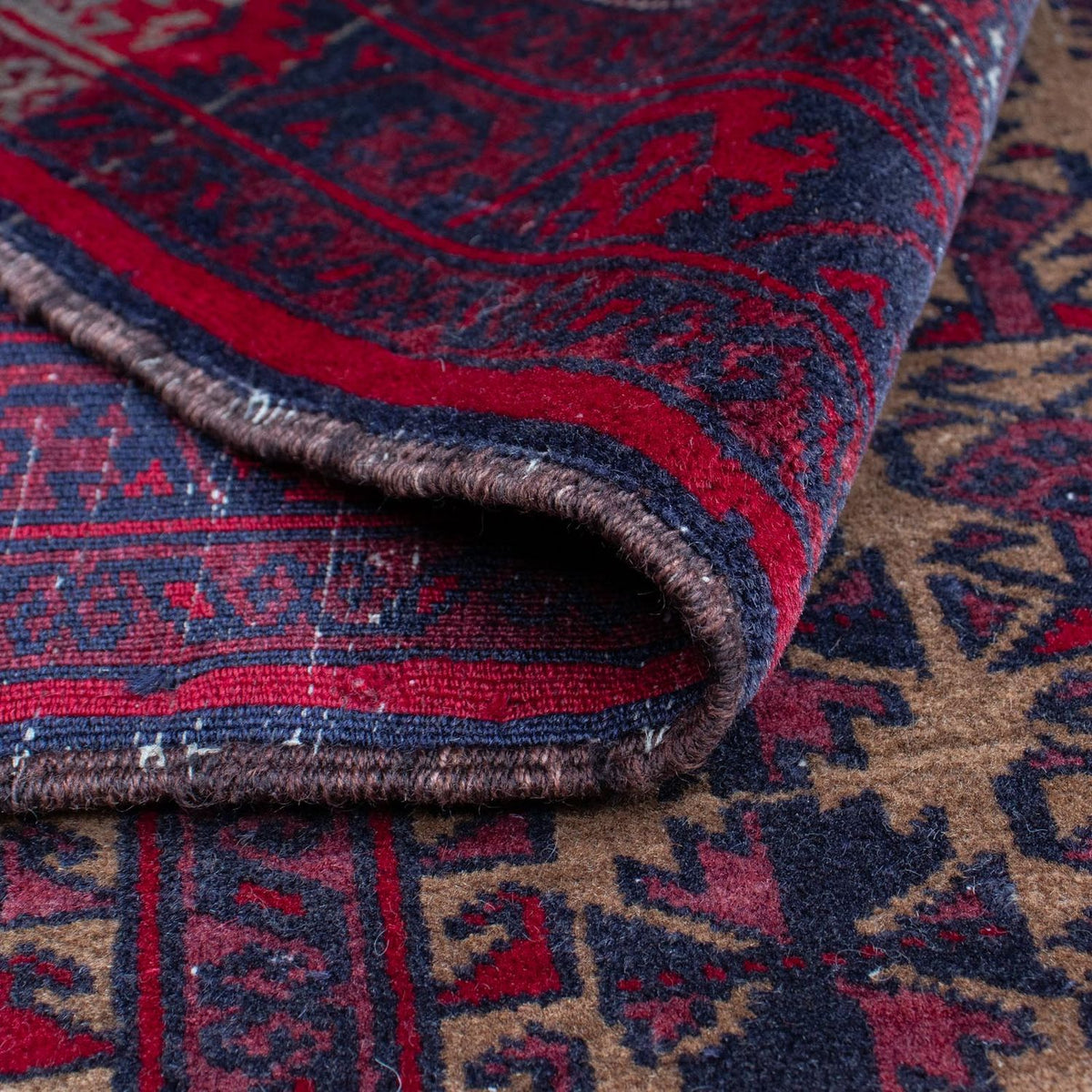 Baluch tapijt - 125 x 92 cm - donkerrood