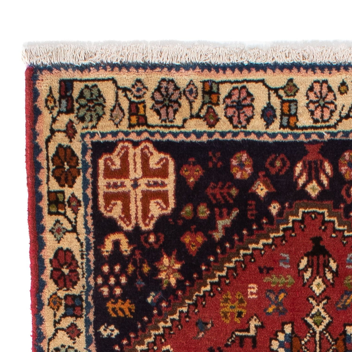 Perzisch Tapijt - Nomadisch - 151 x 72 cm - donkerrood