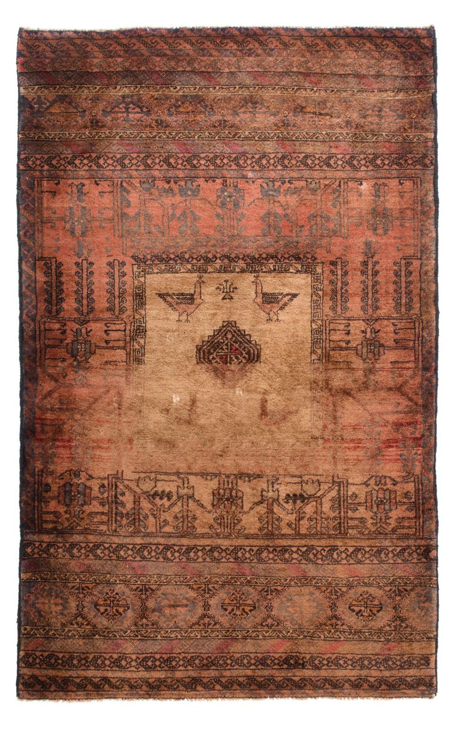 Baluch tapijt - 172 x 105 cm - bruin