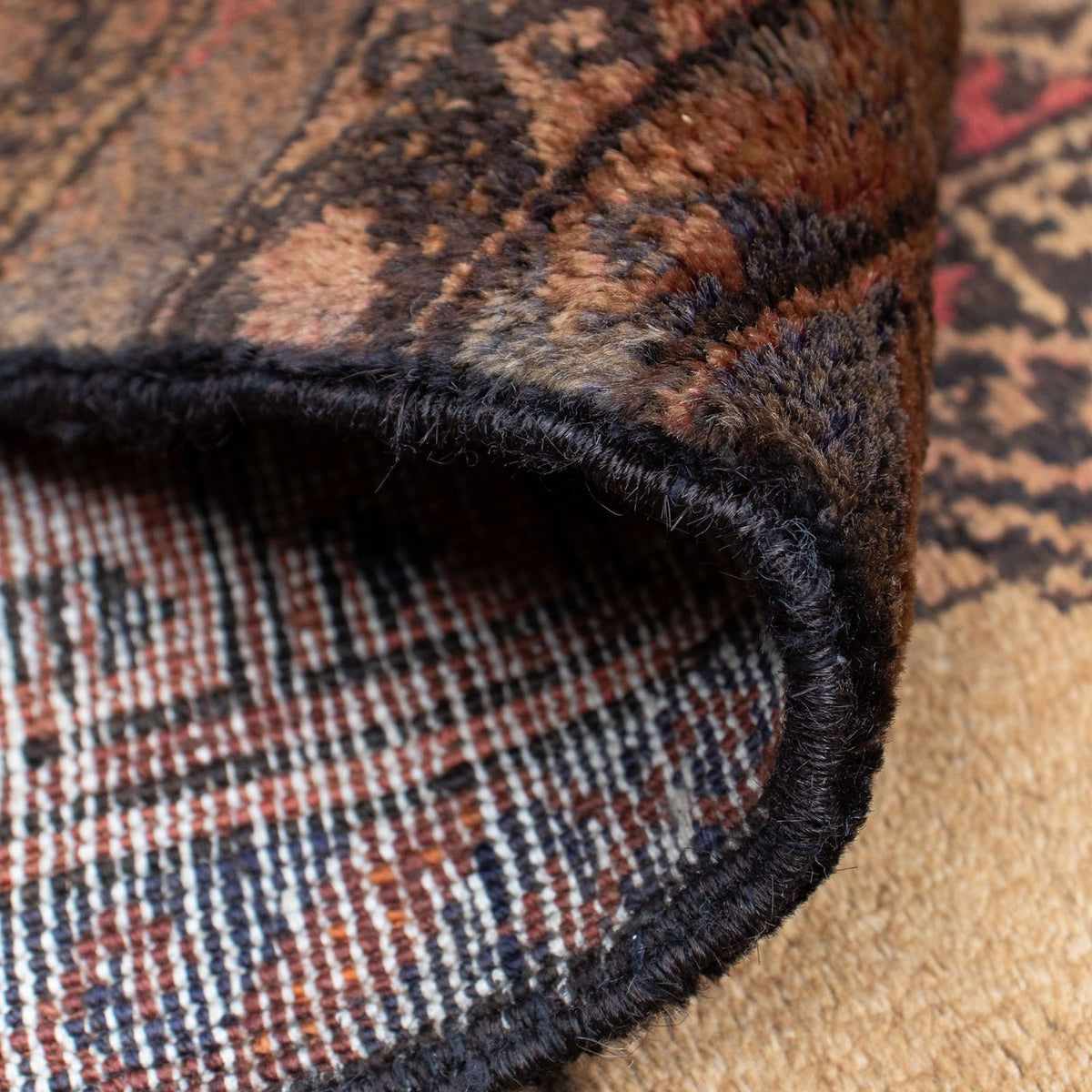 Baluch tapijt - 172 x 105 cm - bruin