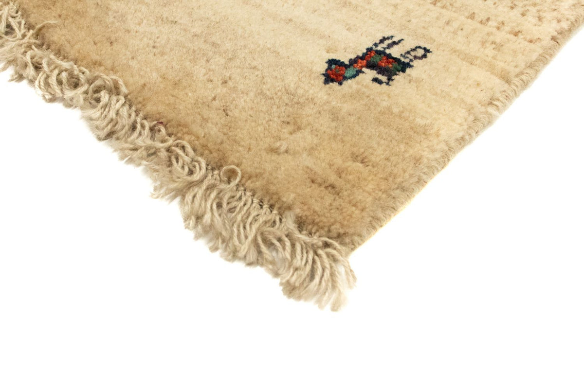 Gabbeh tapijt - Perzisch - 133 x 78 cm - beige