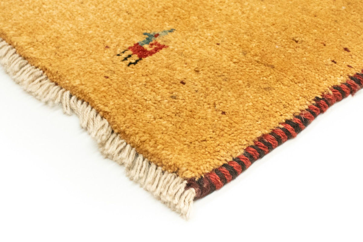 Gabbeh tapijt - Perzisch - 170 x 137 cm - goud