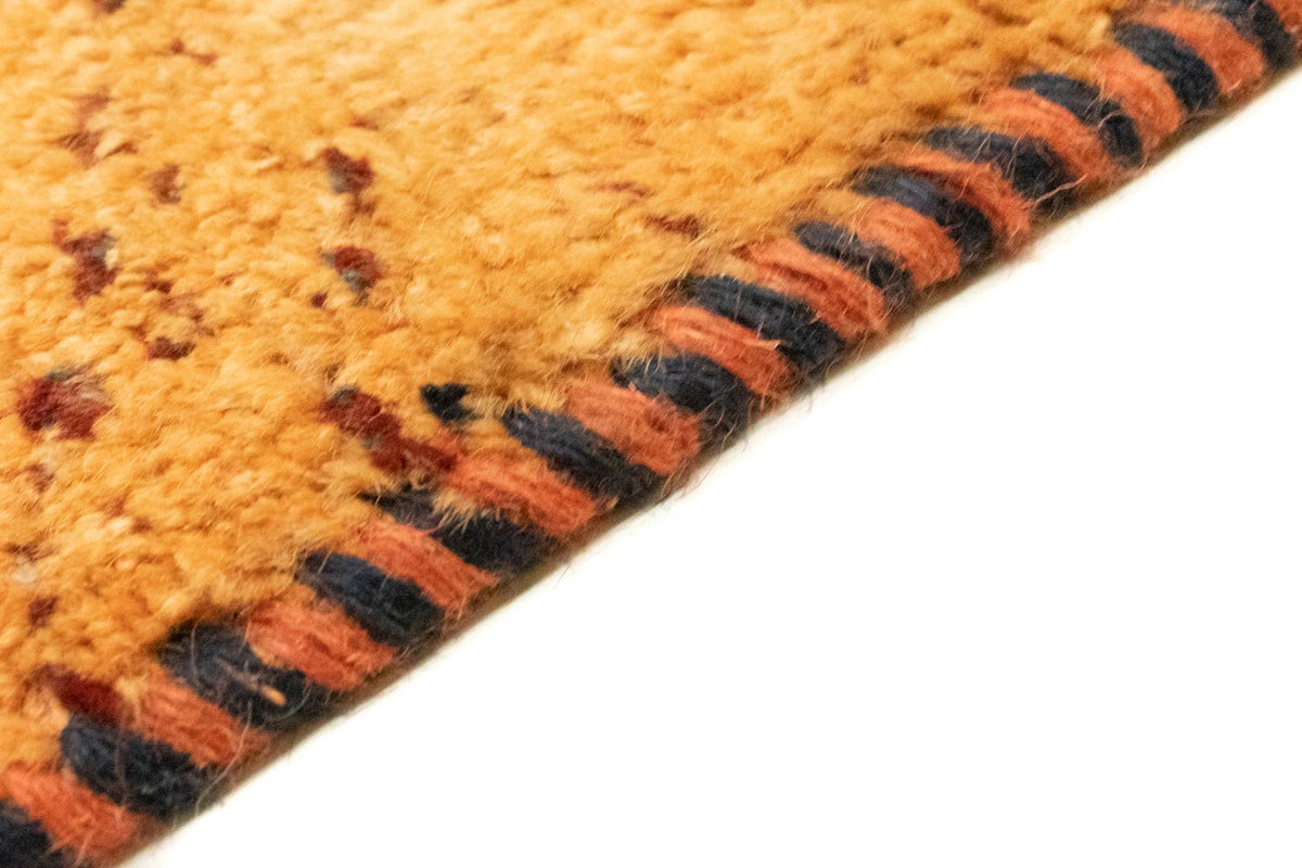 Gabbeh tapijt - Perzisch - 86 x 58 cm - goud