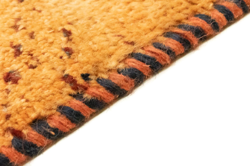 Gabbeh tapijt - Perzisch - 86 x 58 cm - goud